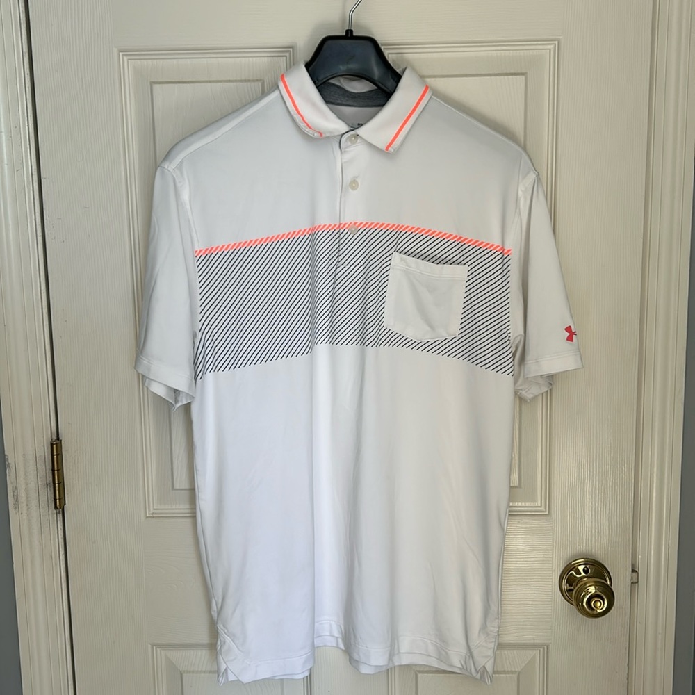 Men’s M Under Armor golf shirt